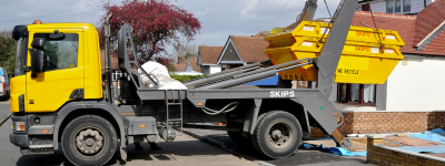 LB Waste Skip Hire Skip Delivery Step 2 Highland